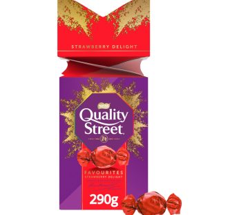 Quality Street Strawberry Delight Chocolate Carton 290g (Pack of 1) By SSN Spark Systems Network